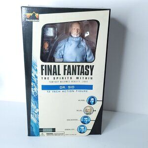 Final Fantasy Movie The Spirits Within Dr. Sid 12" Action Figure Palisades 2001